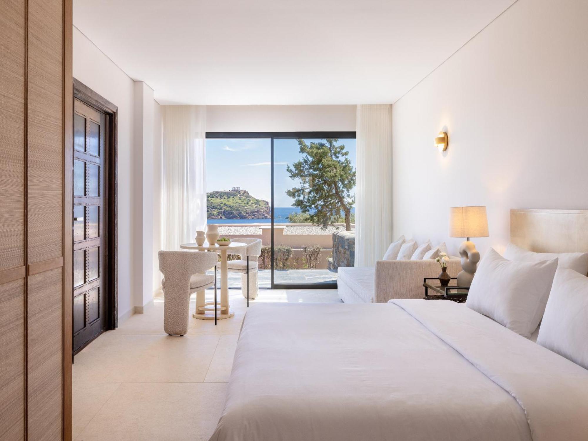 Cape Sounio Grecotel Boutique Resort Szúnio Kültér fotó