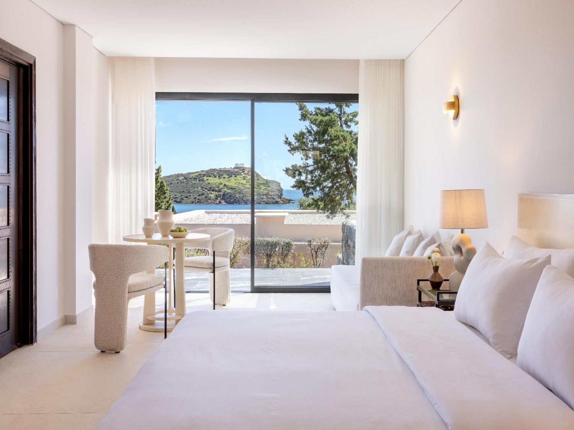 Cape Sounio Grecotel Boutique Resort Szúnio Kültér fotó