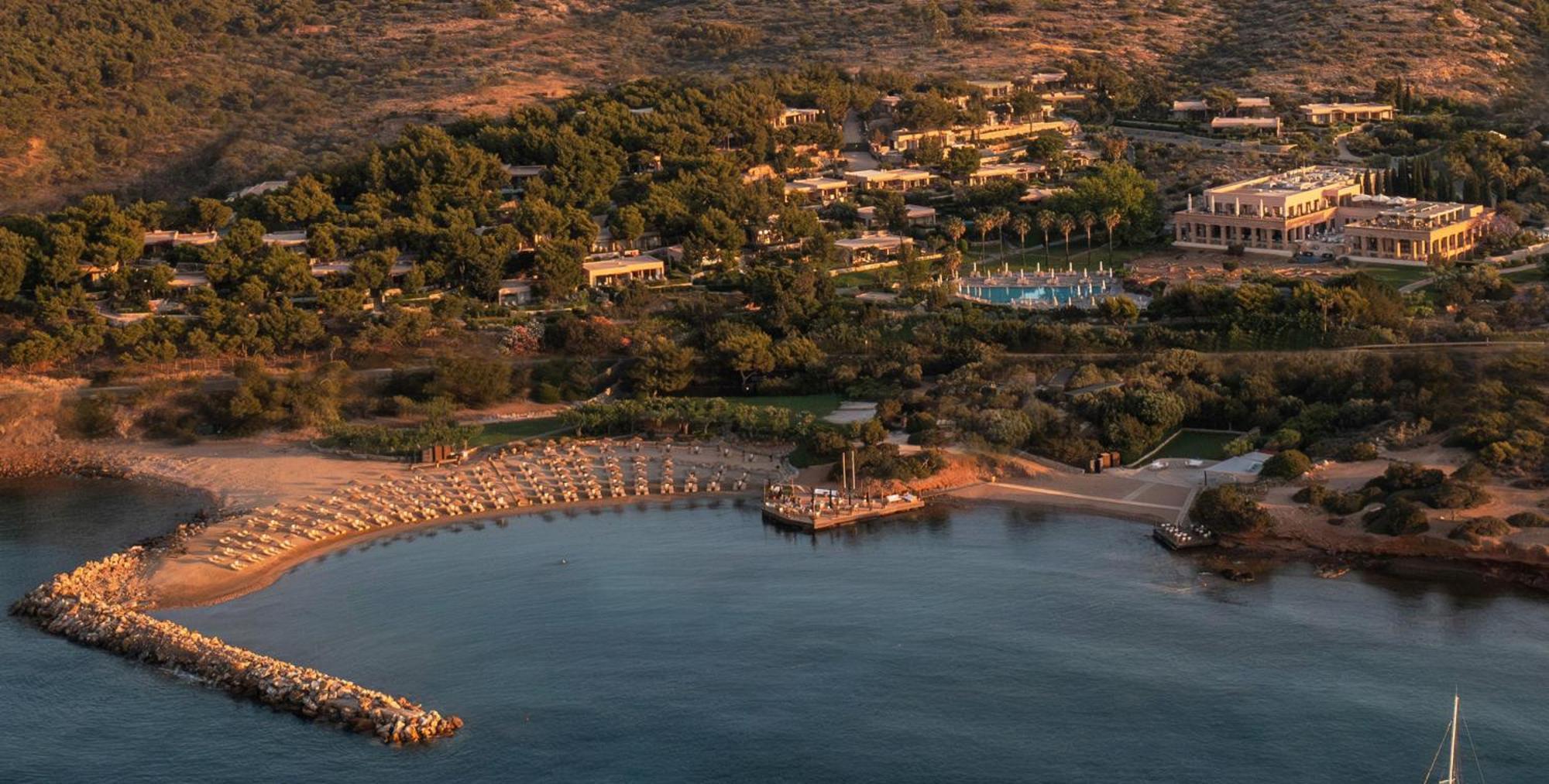 Cape Sounio Grecotel Boutique Resort Szúnio Kültér fotó