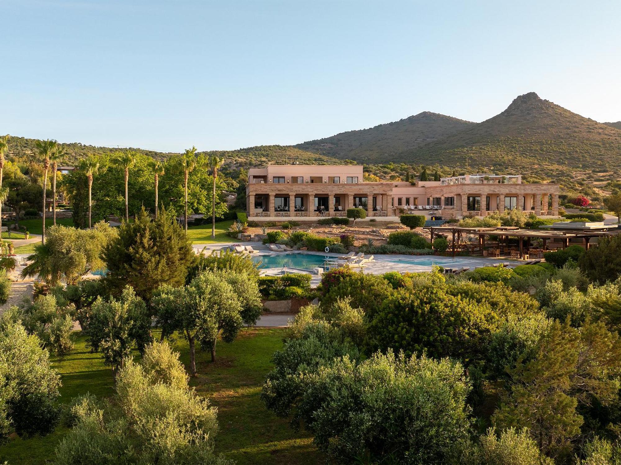 Cape Sounio Grecotel Boutique Resort Szúnio Kültér fotó