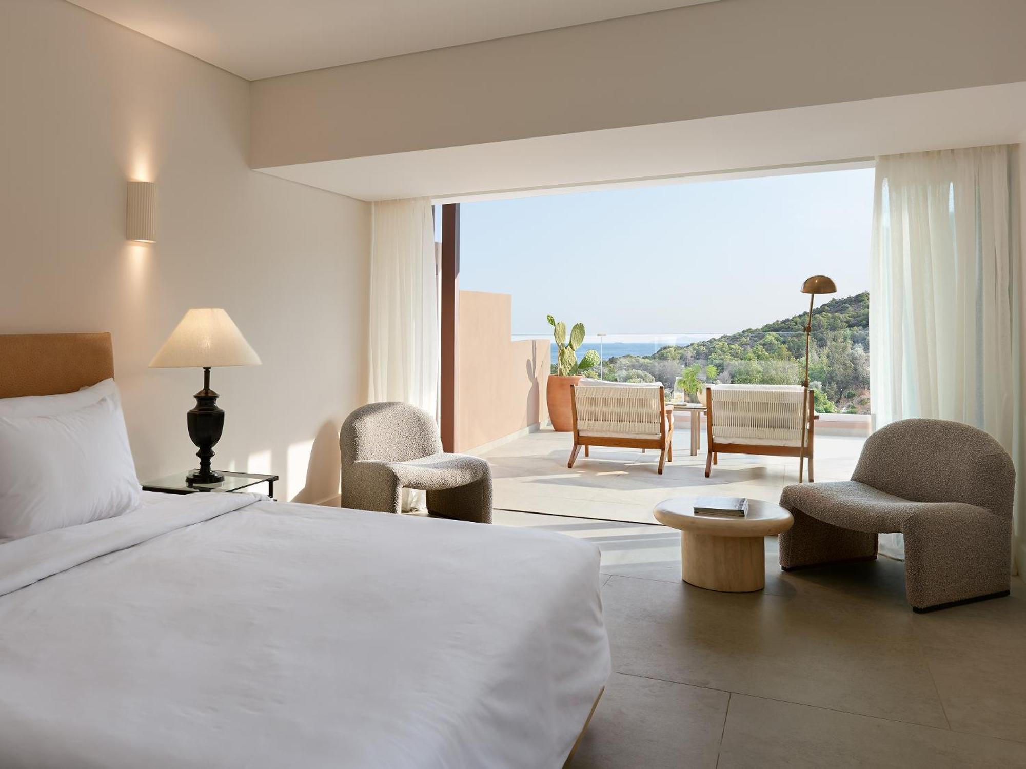 Cape Sounio Grecotel Boutique Resort Szúnio Szoba fotó